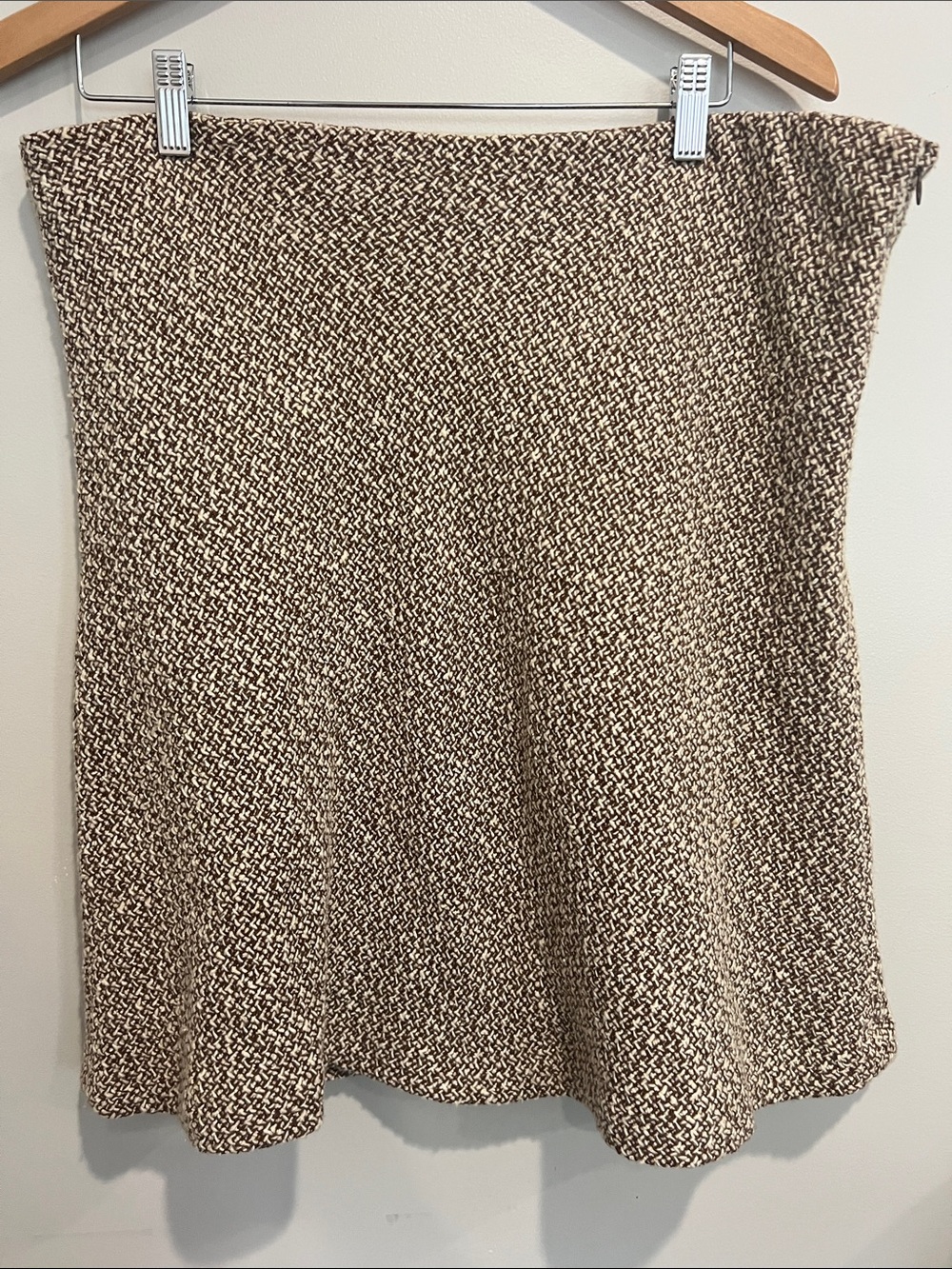 Old Navy Women's Winter Skirt Size Brown & White Blend size 14